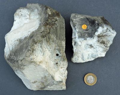Hydrozincite, Pencurig mine. (CWO) Bill Bagley Rocks and Minerals